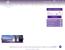 Tablet Screenshot of diamondcoast.ie